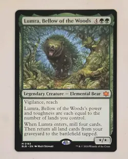 Lumra, Bellow of the Woods - Bloomburrow - NM - MTG - Free Shipping - Image 1
