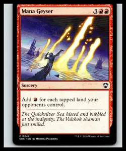 Mana Geyser | 247 NM/M | Commander: Secrets of Strixhaven | Magic MTG - Image 1