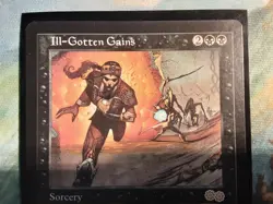 Ill-Gotten Gains Urza's Saga Regular( PANGOLIN MTG) NM+/NM Rare 7 Pictures! OG P - Image 2