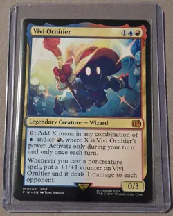 Magic the Gathering Final Fantasy rare lot of Zidane Tribal, Fat Chocobo, Vivi - Image 5