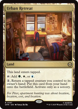 MTG Urban Retreat, NM-Mint, English Marvel's Spider-Man - Image 1