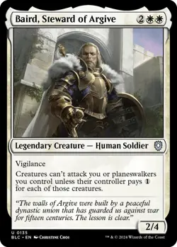 Baird, Steward of Argive [Bloomburrow Commander] Magic MTG - Image 1