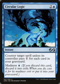 2x Circular Logic - Foil Ultimate Masters LP MTG - Image 1