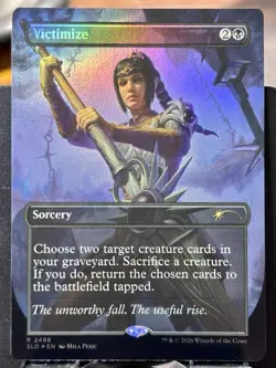 Victimize - FOIL - MTG - Secret Lair Drop Series - 2486 - RARE ~ NM - Image 3