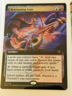 Resonating Lute Extended Art Secrets of Strixhaven 355 - Image 1