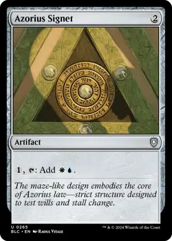Azorius Signet [Bloomburrow Commander] Magic MTG - Image 1