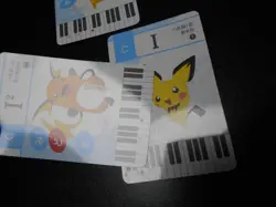 Pokemon Music Musical Note Card 2015 x3 Pikachu Pichu Raichu #2731 - Image 4