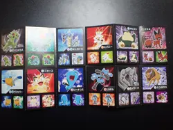 Pokemon Card Coris Promo Non Holo Sticker x4 Gyarados Tyranitar Snorlax etc#4751 - Image 1
