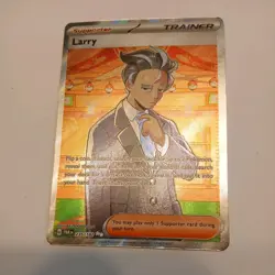Larry 235/182 Ultra Rare Paradox Rift Pokemon Card - Image 1