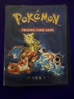 Pokemon 1999 Official Trading Card Game Nintendo Wizards Of The Coast Album. - Image 1
