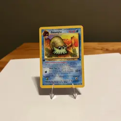 Omanyte No. 52/62 Fossil Set - Common Pokemon Card - LP - Image 1