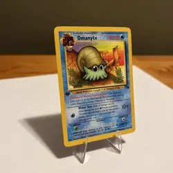 Omanyte No. 52/62 Fossil Set - Common Pokemon Card - LP - Image 4