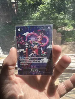 Bandai One Piece Card Game Perona OP06-093 SP Special Foil 5000 Power Cost 4 - Image 1