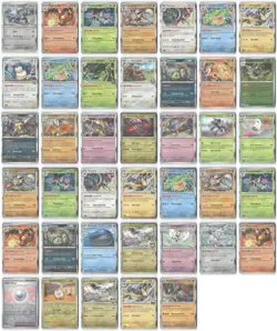 POKEMON TCG LOT 40 CARDS VARIOUS SETS ALL HOLOS RARES BULK Q0014 - Image 1