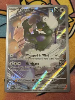 Tornadus SVP 210 Scarlet & Violet Black Star Promo Pokemon Card Mint - Image 1