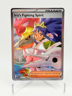 POKEMON TCG English Ascended Heroes Iris's Fighting Spirit SIR Card 292/217 NMT - Image 1