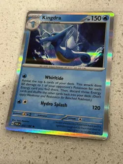 Kingdra - 032/182 - Holo Rare - Paradox Rift - NM/M Pokemon Card - Image 1