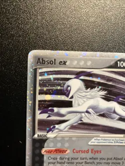 Pokemon TCG Absol EX Power Keepers Holographic Card 92/108 - Image 2