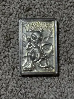 23 K Gold Plated Mew Two Pokemon Card (Nintendo 1999) - Image 1