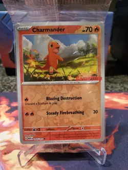 Charmander 004/165 Gamestop Sealed Stamped Promo Pokemon 151 USA Exclusive Card - Image 1
