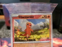 Charmander 004/165 Gamestop Sealed Stamped Promo Pokemon 151 USA Exclusive Card - Image 2