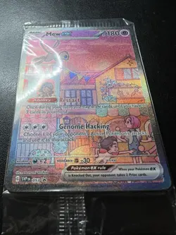 Mew ex SVP 053 Pokemon TCG 151 Promo Full Art SEALED NM - Image 3
