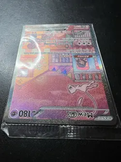 Mew ex SVP 053 Pokemon TCG 151 Promo Full Art SEALED NM - Image 5