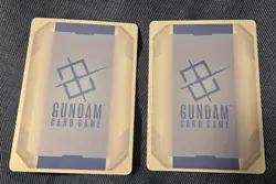 Gundam Exia (Trans-Am)LR GD03-049 x2 NM Gundam Card Game Steel Requiem - Image 2