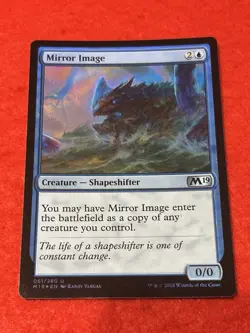 MTG Mirror Image Foil 61/280 Core Set 2019 - Image 1