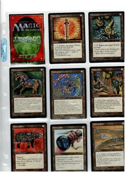 Magic the Gathering HOMELANDS Complete Set in Binder - Image 2