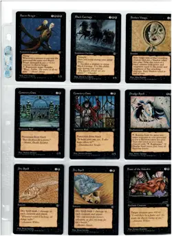 Magic the Gathering HOMELANDS Complete Set in Binder - Image 4