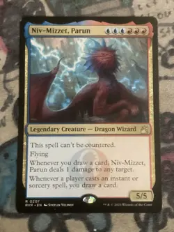 MTG Niv-Mizzet, Parun Ravnica: Remastered (207) Regular Rare Magic The Gathering - Image 1