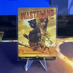 Magic: The Gathering Wasteland SLC 2025 0023 Land Rare Regular English - Image 1