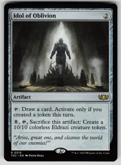Idol of Oblivion Normal R Commander: Tarkir: Dragonstorm 319 NM - Image 1