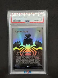 2025 Magic The Gathering Spider-Man: Opposition Agent PSA 9 FOIL - Image 2