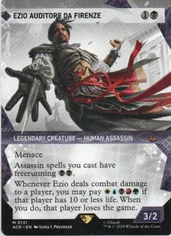 MTG: Assassin's Creed: Showcase Ezio Auditore da Firenze: LP Condition - Image 1