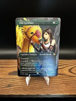 Tifa Lockhart (FIN 0567) (Borderless) (Chocobo Track Foil) Final Fantasy, MTG - Image 2