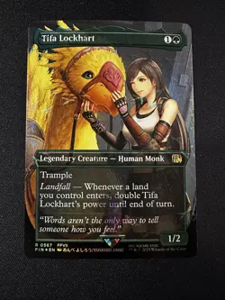 Tifa Lockhart (FIN 0567) (Borderless) (Chocobo Track Foil) Final Fantasy, MTG - Image 4