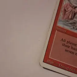 Wizards Wheel of Fortune Revised Edition Rare Sorcery Red Regular ENG - Image 3