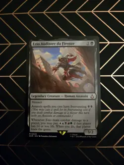 Ezio Auditore Da Firenze M0025 Showcase Assassins Creed Magic The Gathering - Image 1