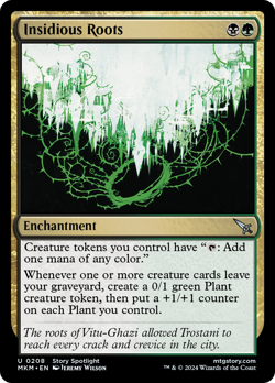 Insidious Roots [Murders at Karlov Manor] Magic MTG - Image 1