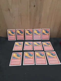 x14 Red Elemental Blast MTG Core Set 4th Edition Regular - Image 1