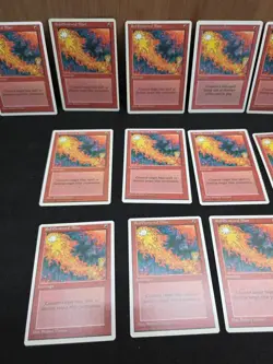x14 Red Elemental Blast MTG Core Set 4th Edition Regular - Image 3