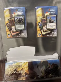 Magic the Gathering - Heroes vs Monsters Worlds Smallest Duel Decks (NIB) - Image 2