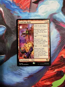 Wizards of the Coast MTG Cool but Rude TMT Enchantment Class EN 0089 2026 Red - Image 1