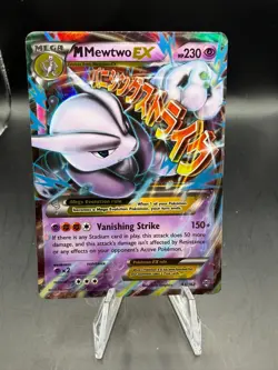 TCG POKEMON MEGA MEWTWO EX HOLO 63/162 BREAKTHROUGH - Image 1