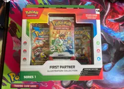 1x Pokemon TCG First Partner Illustration Collection Series 1 Sealed - Image 1