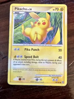 Pokemon Diamond and Pearl Stormfront Card - Pikachu (C) 70/100 - Image 1