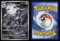 Steelix 150/132 Illustration Rare Mega Evolution Pokemon English NM - Image 3