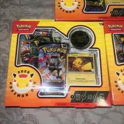 (LOT OF 2) Pokemon Day 2026 30th Anniversary Collection Box - NEW Sealed Boxes. - Image 1